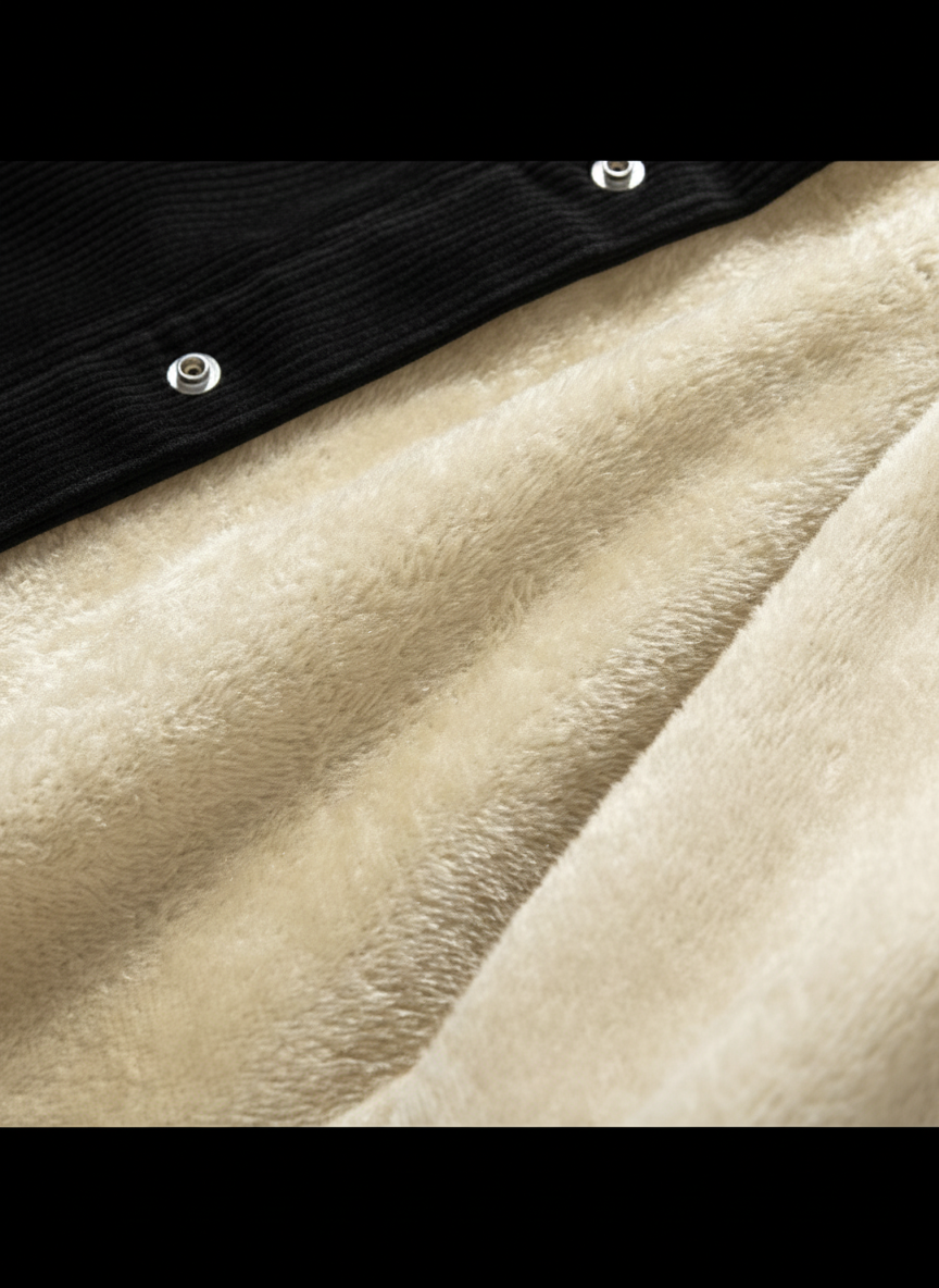 Corduroy Warm Padded Overshirt ｜BM-T-126