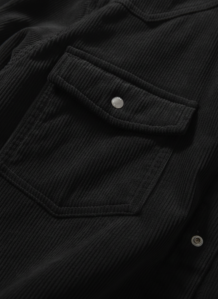 Corduroy Warm Padded Overshirt ｜BM-T-126