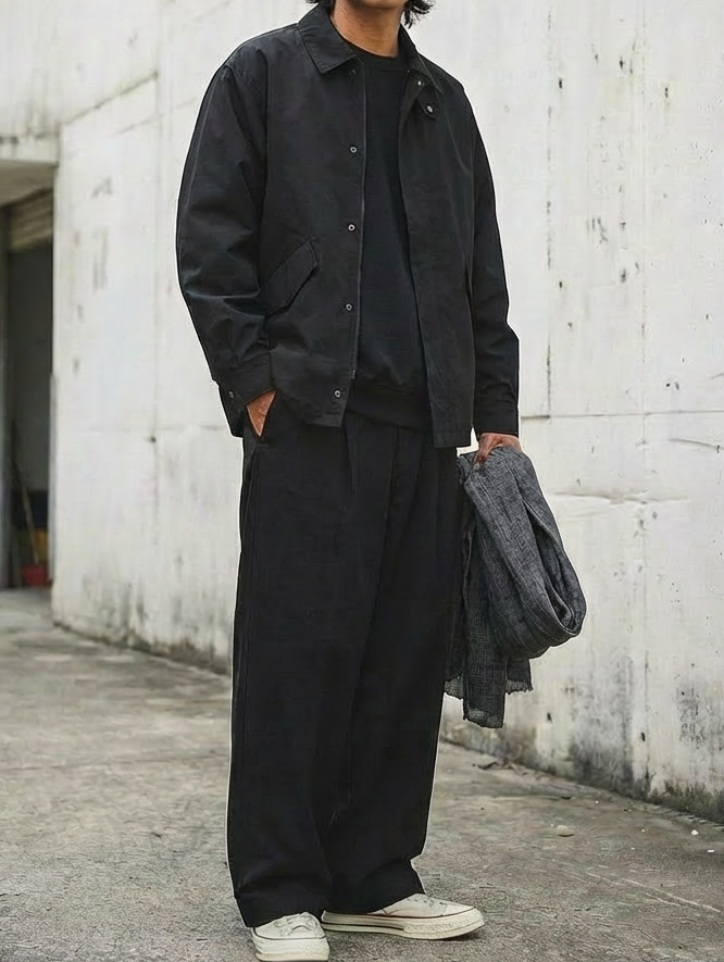 Casual Silhouette Utility Jacket｜BM-O-111