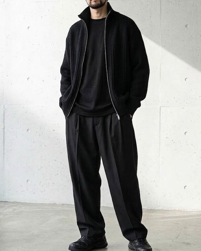 Thermal Striped Outer Urban Knit | BM-T-174