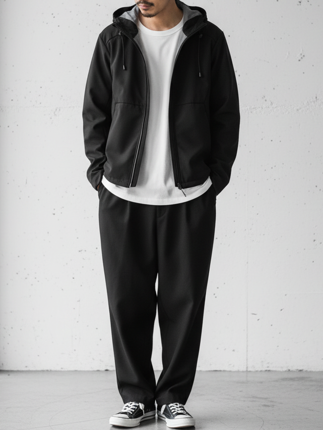 Windproof Softshell Hooded Jacket｜BM-O-122