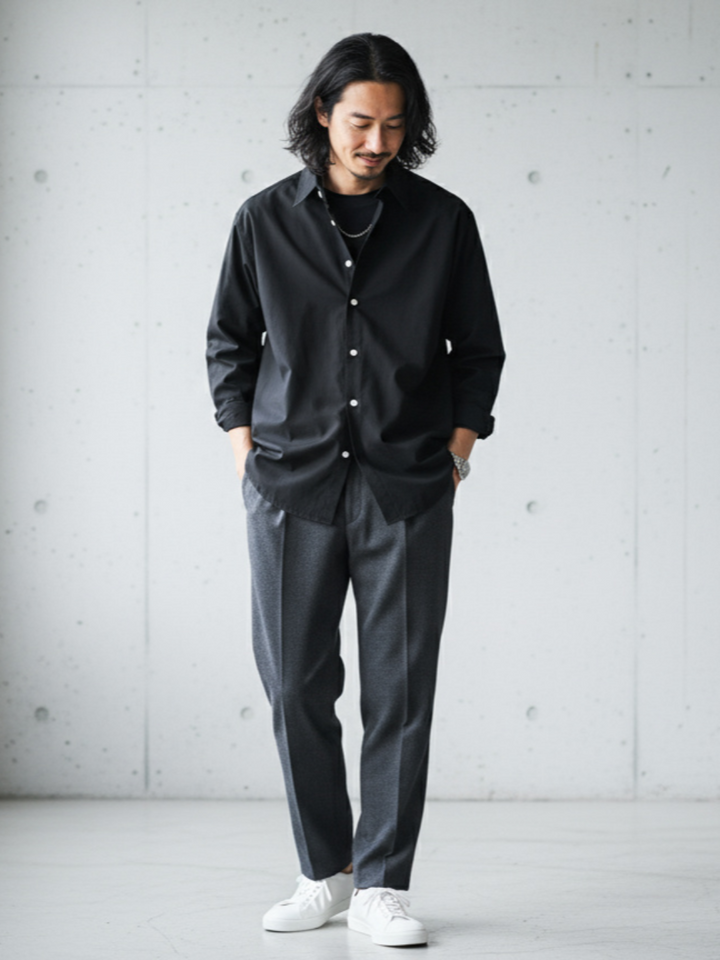 32s Fine Combed Fabric Casual Shirt｜BM-T-110