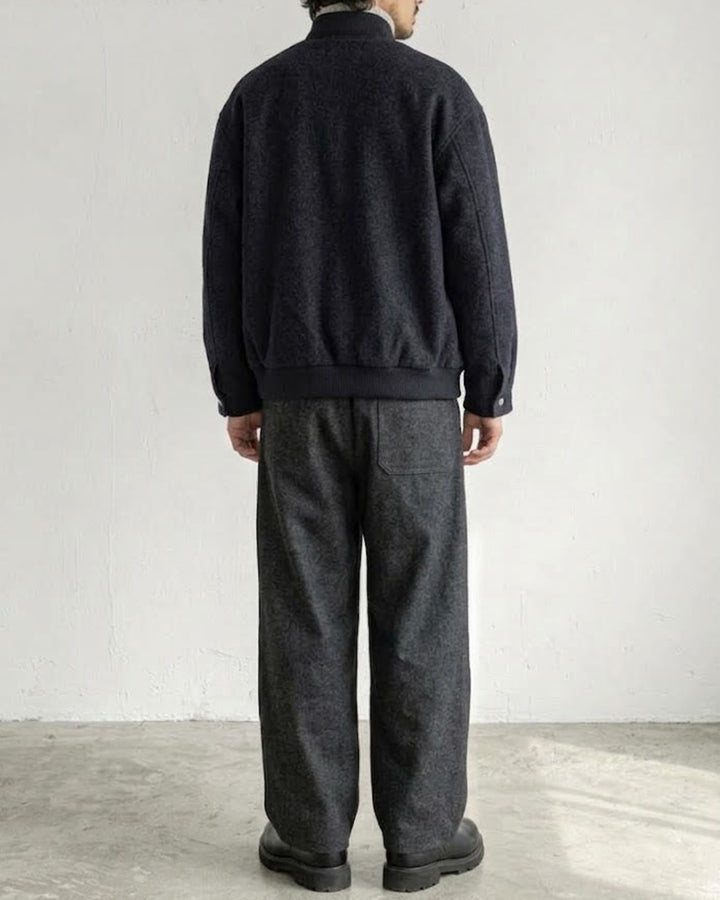 Unwind Wide Leg Twill Pants｜BM-B-159