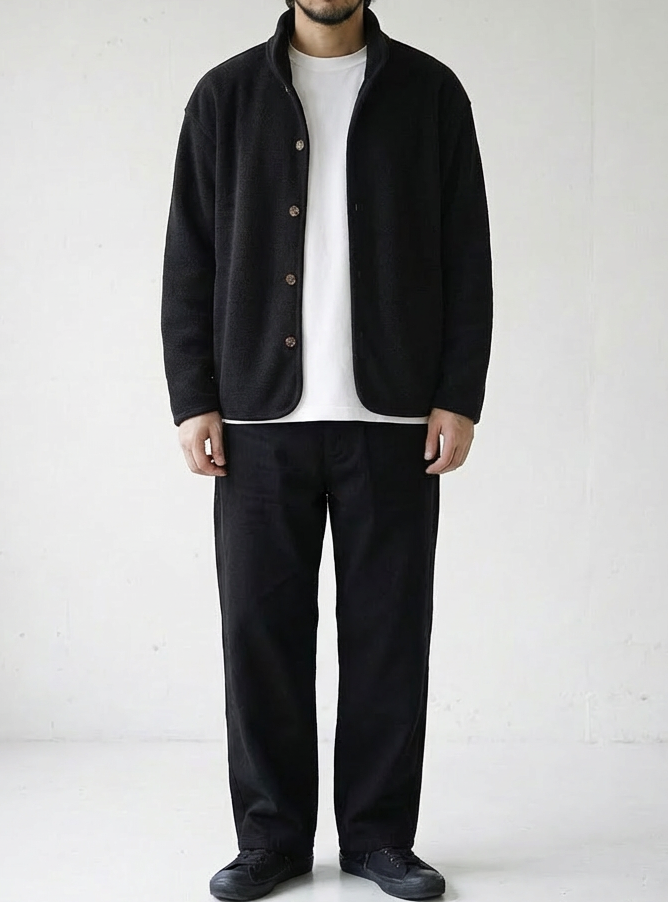 Half High Neck Fleece Jacket｜BM-T-107