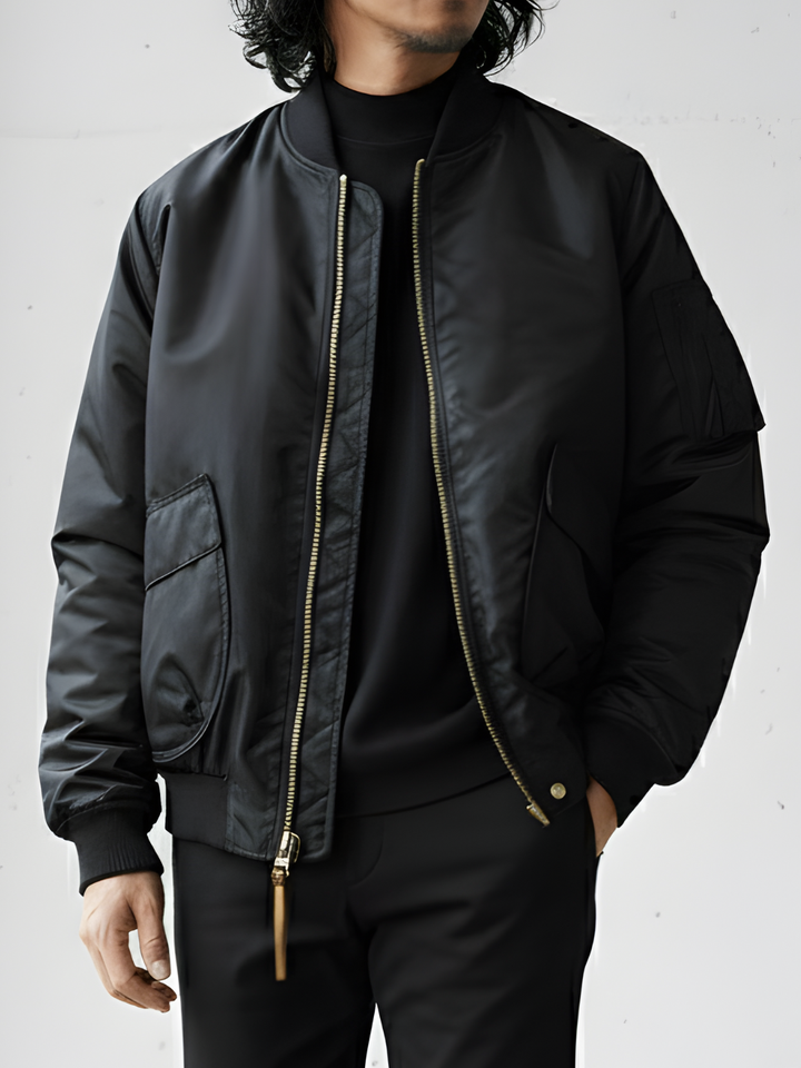 90% White Duck Down Bomber Jacket｜BM-O-124