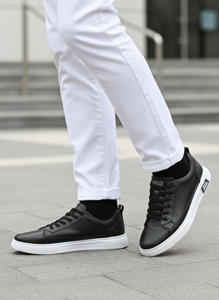 Breathable First-Layer Cowhide Sneakers｜BM-SH-18
