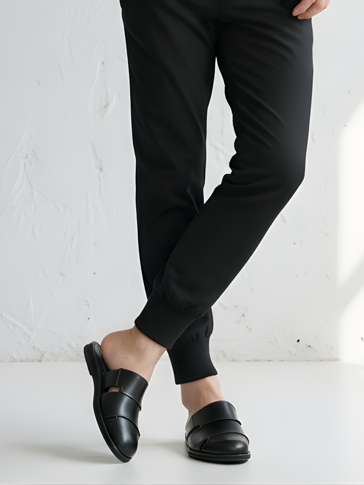 Leather Mules Cowhide Soft Sole Slippers｜BM-SH-20