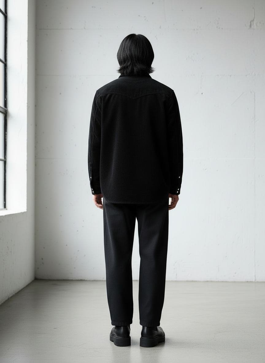 Corduroy Warm Padded Overshirt ｜BM-T-126