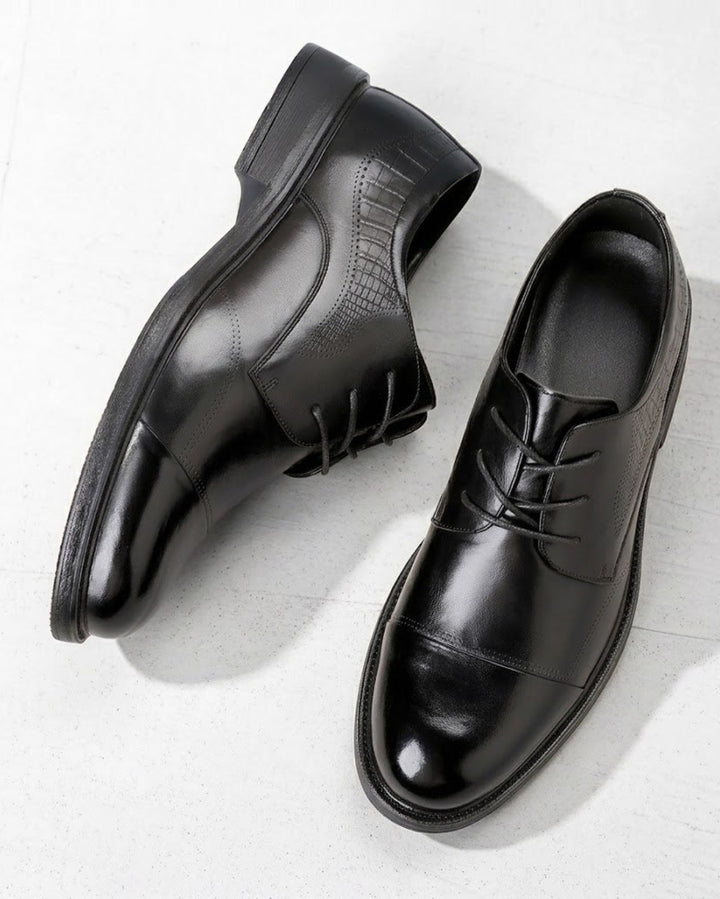 Breathable Leather Cap-Toe Business Shoes｜BM-SH-29