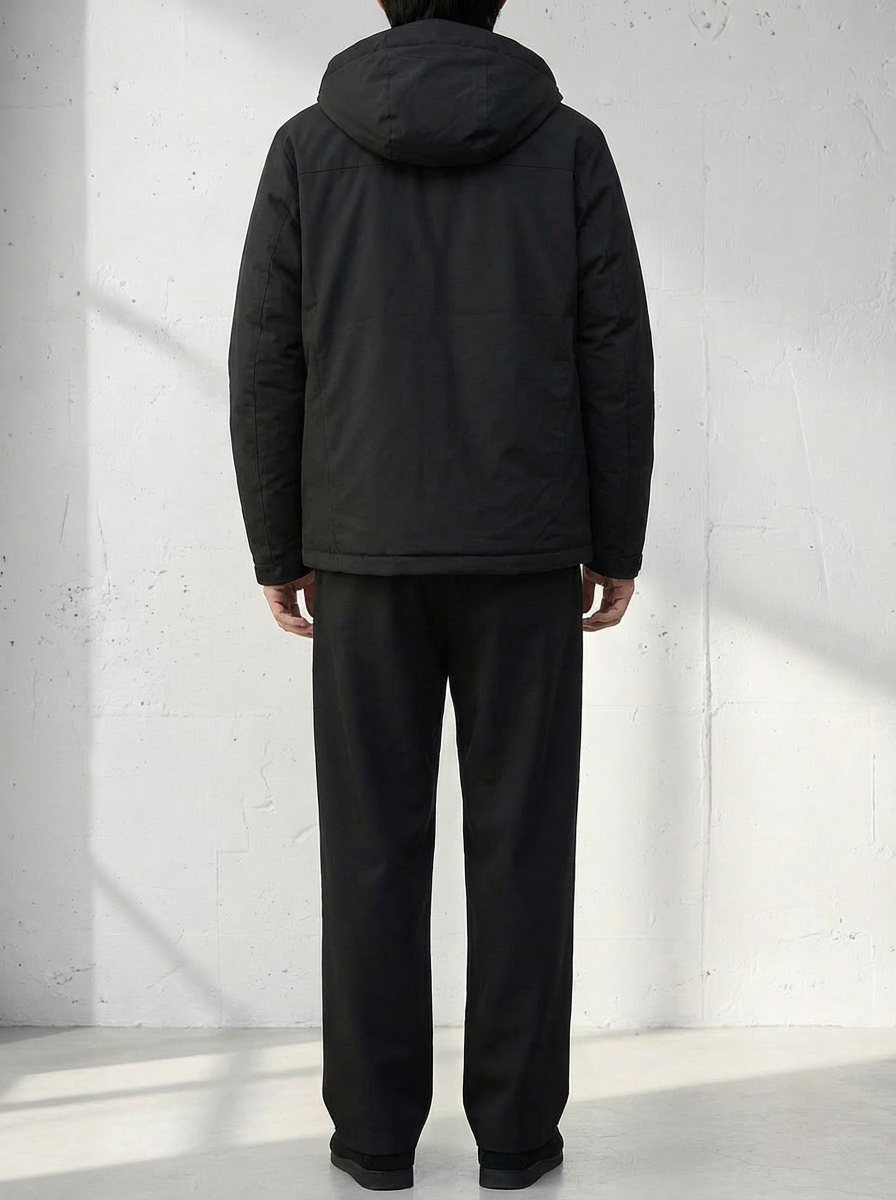 Silver Ion Thermal Reflect Hooded Jacket｜BM-O-134