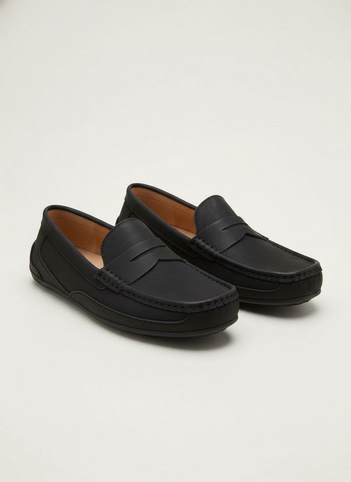 Crazy Horse Leather Driving Loafers｜BM-SH-15