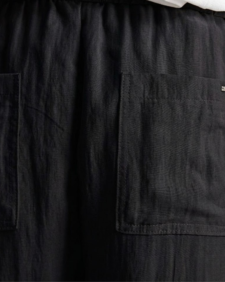 Lyocell-Linen Side-Seam Fluid Trousers｜BM-B-150
