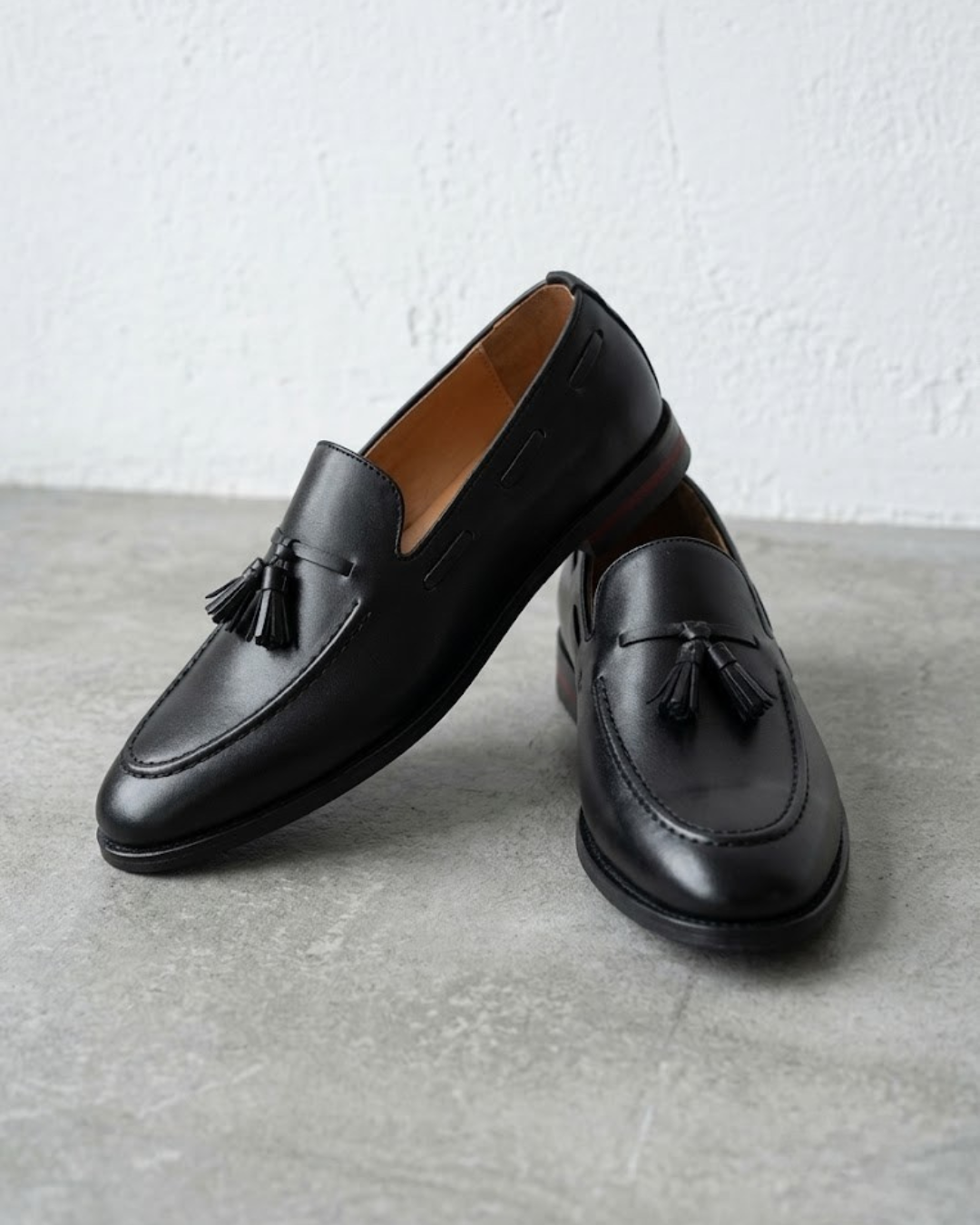 Classic British Leather tassel loafers｜BM-SH-25