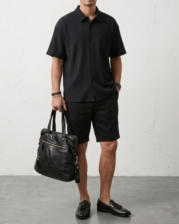 Classic British Leather tassel loafers｜BM-SH-25