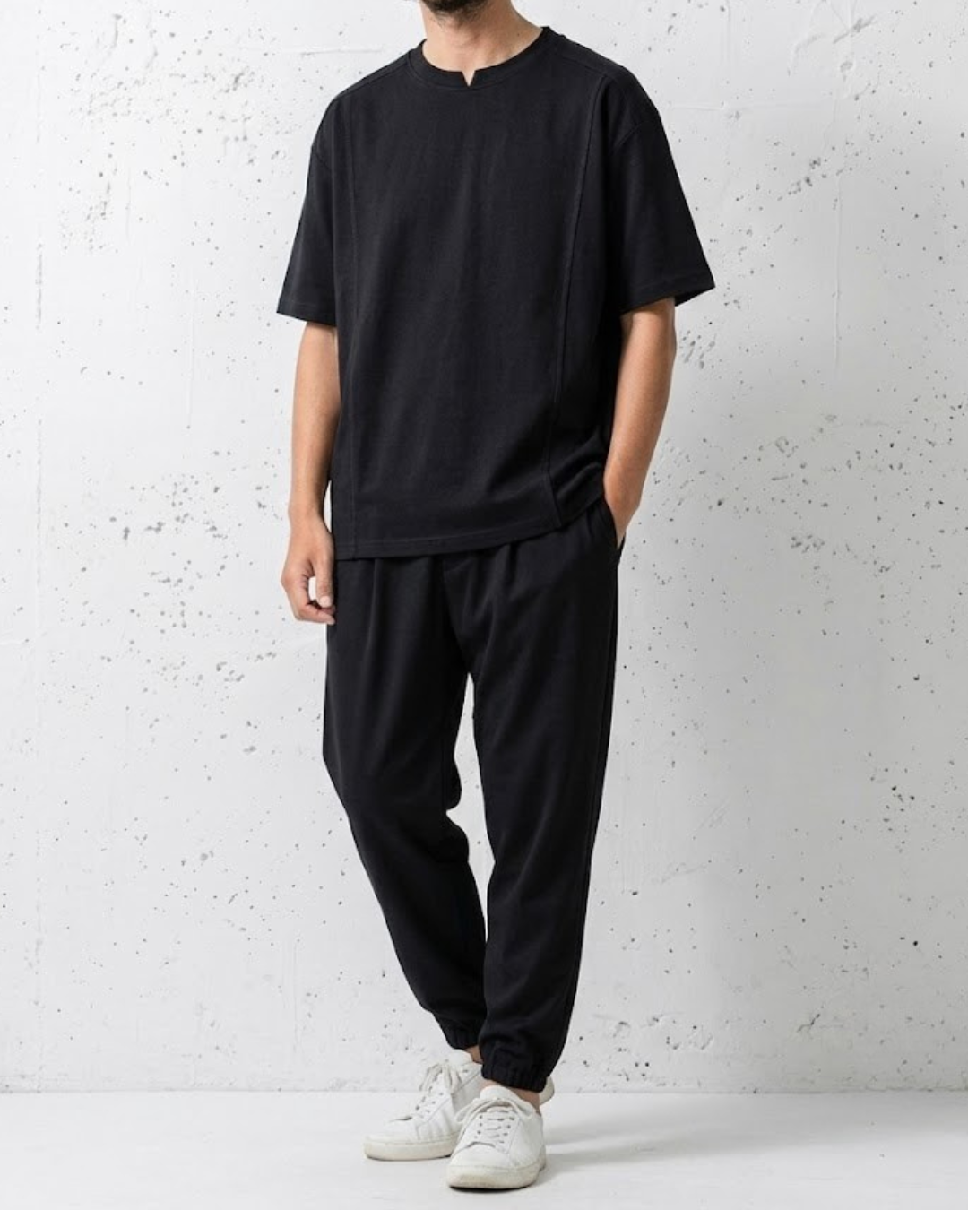 Urban Relaxed Silhouette Crew Neck Shirt｜BM-T-169