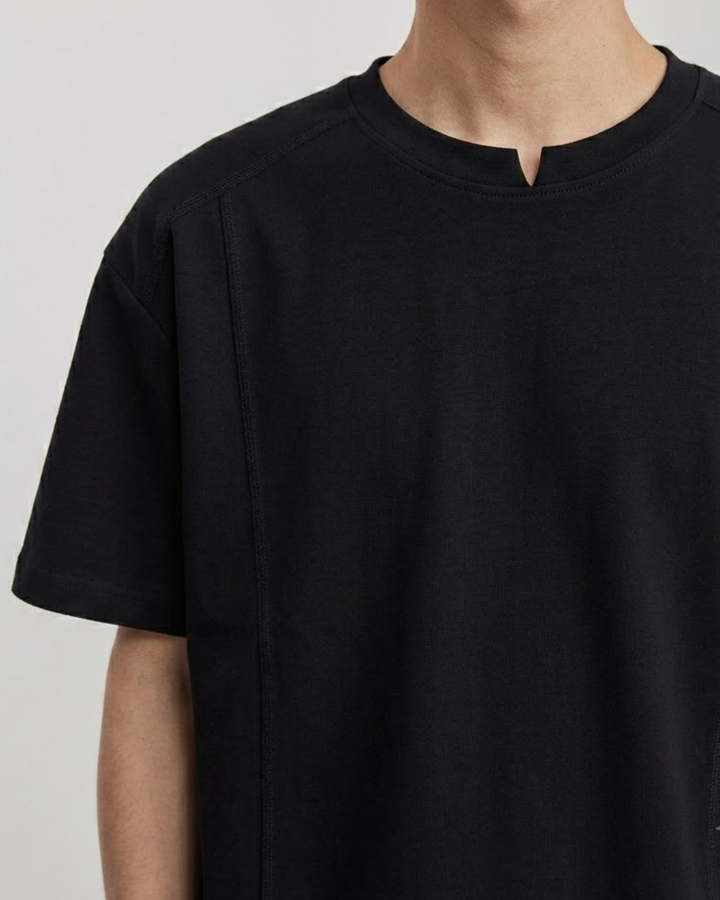 Urban Relaxed Silhouette Crew Neck Shirt｜BM-T-169