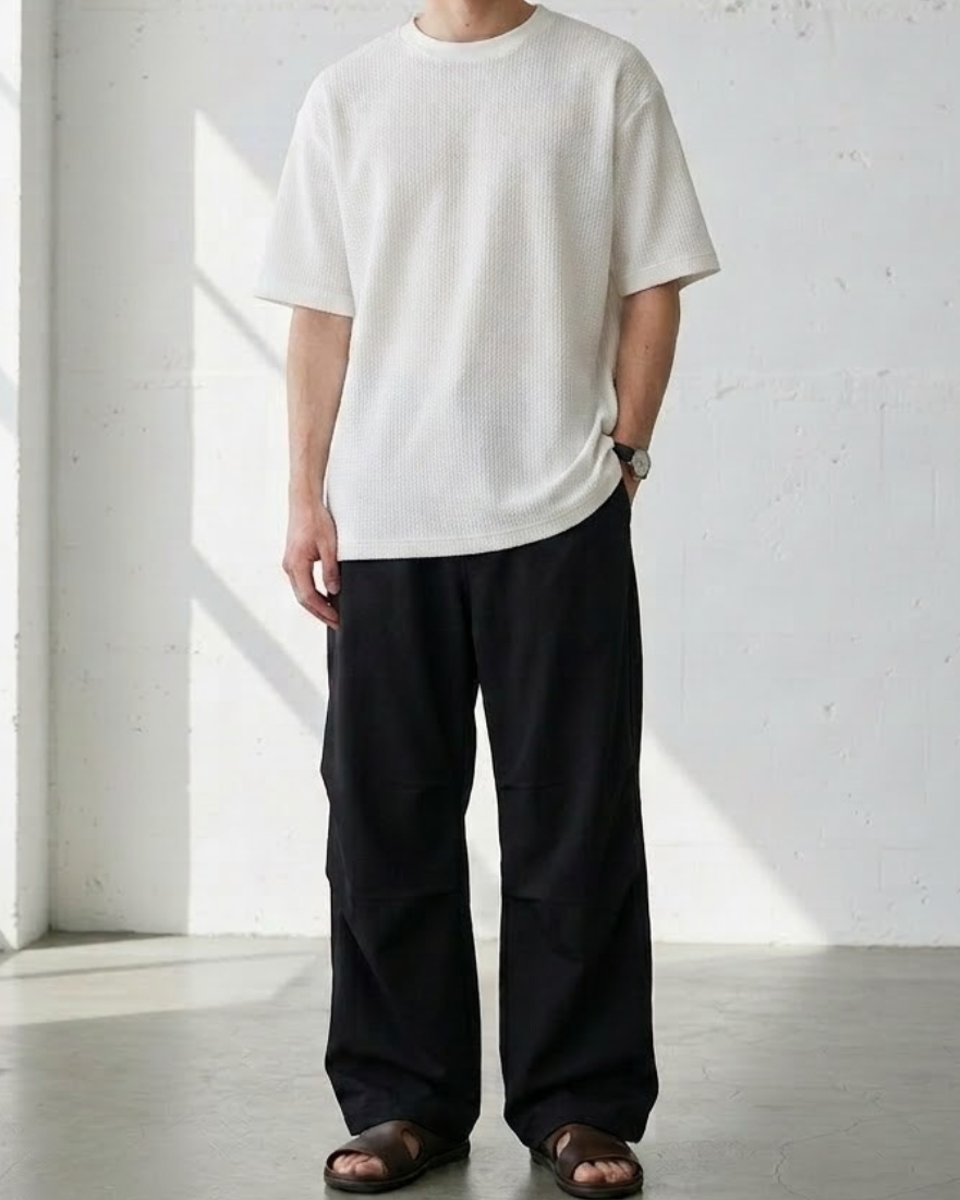 Loose Fit All-Weather Nylon Utility Cargo｜BM-B-152
