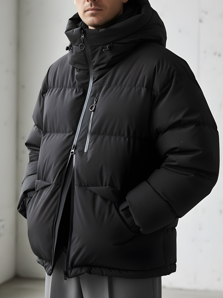 White Duck Insulated Down Coat｜BM-O-119