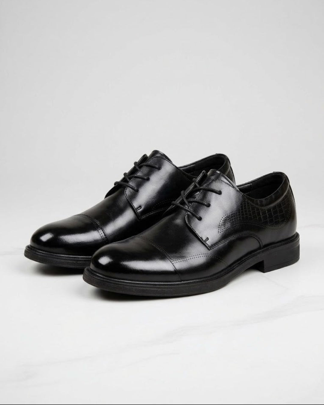 Breathable Leather Cap-Toe Business Shoes｜BM-SH-29