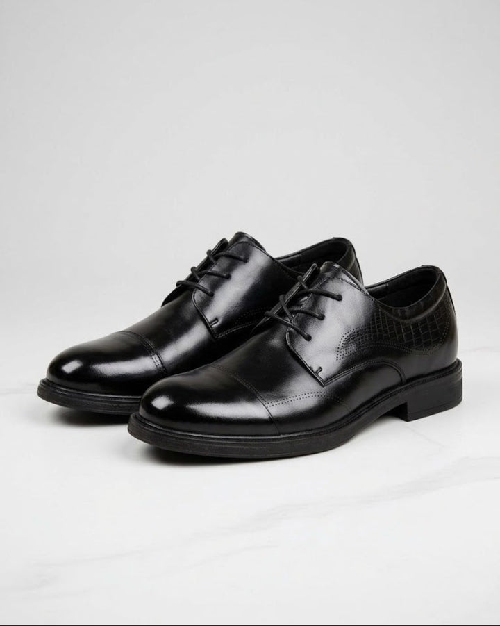 Breathable Leather Cap-Toe Business Shoes｜BM-SH-29