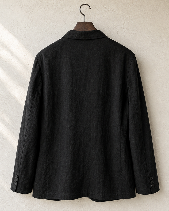 Premium Ramie Tailored Casual Jacket｜BM-T-165