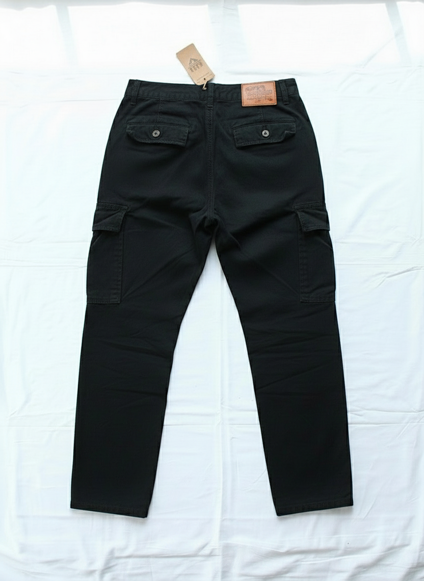 Thick Cotton Straight Workwear Pants｜BM-B-116