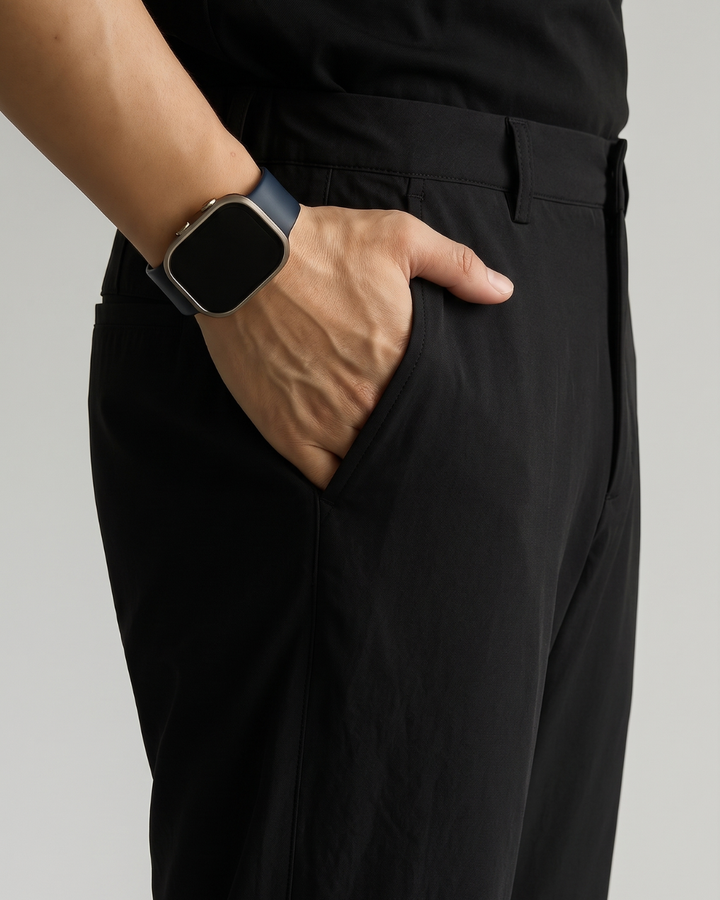Easy Care Relaxed Fit Tapered Pants｜BM-B-109