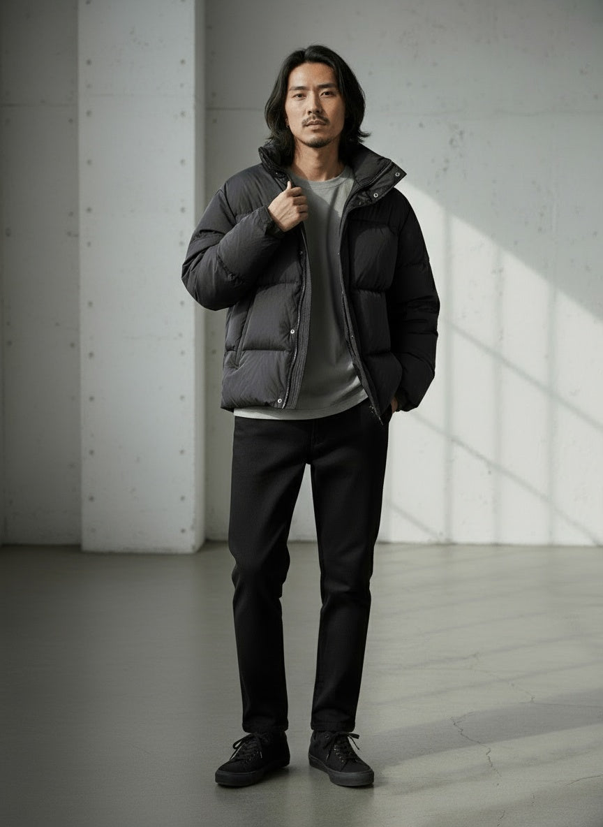 Weatherproof Warm Hooded Down Jacket｜BM-O-115