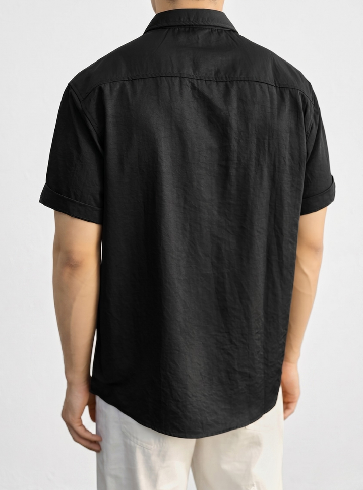 Sophisticated Minimalist Urban Texture Shirt｜BM-T-163
