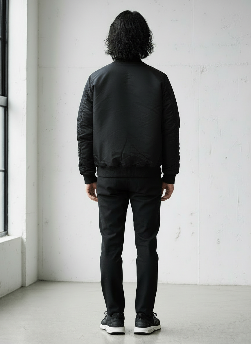 90% White Duck Down Bomber Jacket｜BM-O-124