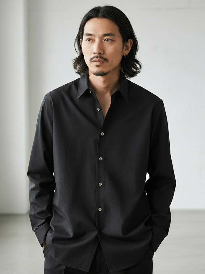 32s Fine Combed Fabric Casual Shirt｜BM-T-110