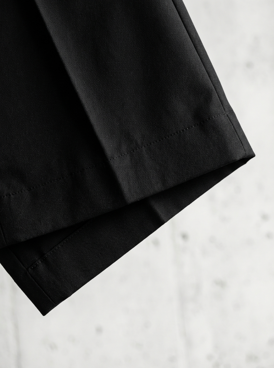 Double Pleats Draped Wide Pants ｜BM-B-122