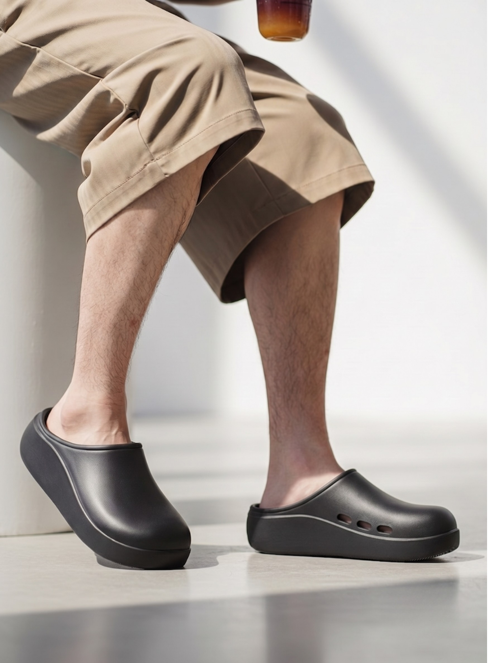 Chef Sandals Thick Sole Half-Toe Design｜BM-SH-13