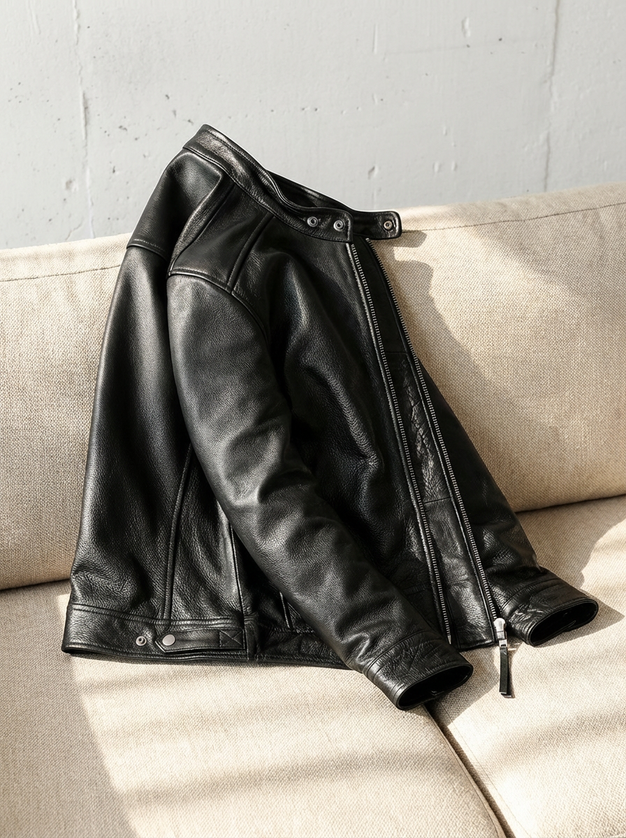 Top Grain Luxury Slim Leather Jacket｜BM-O-126