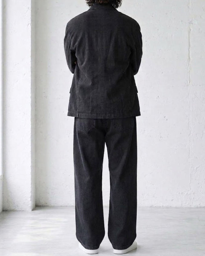 Wrinkle-Resistant Tencel  Relaxed Tailored Jacket｜BM-O-144