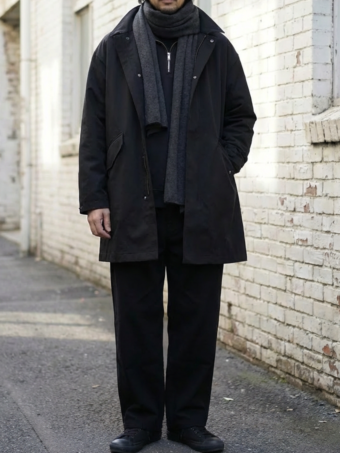 Vintage Workwear Hip-length Jacket｜BM-O-112