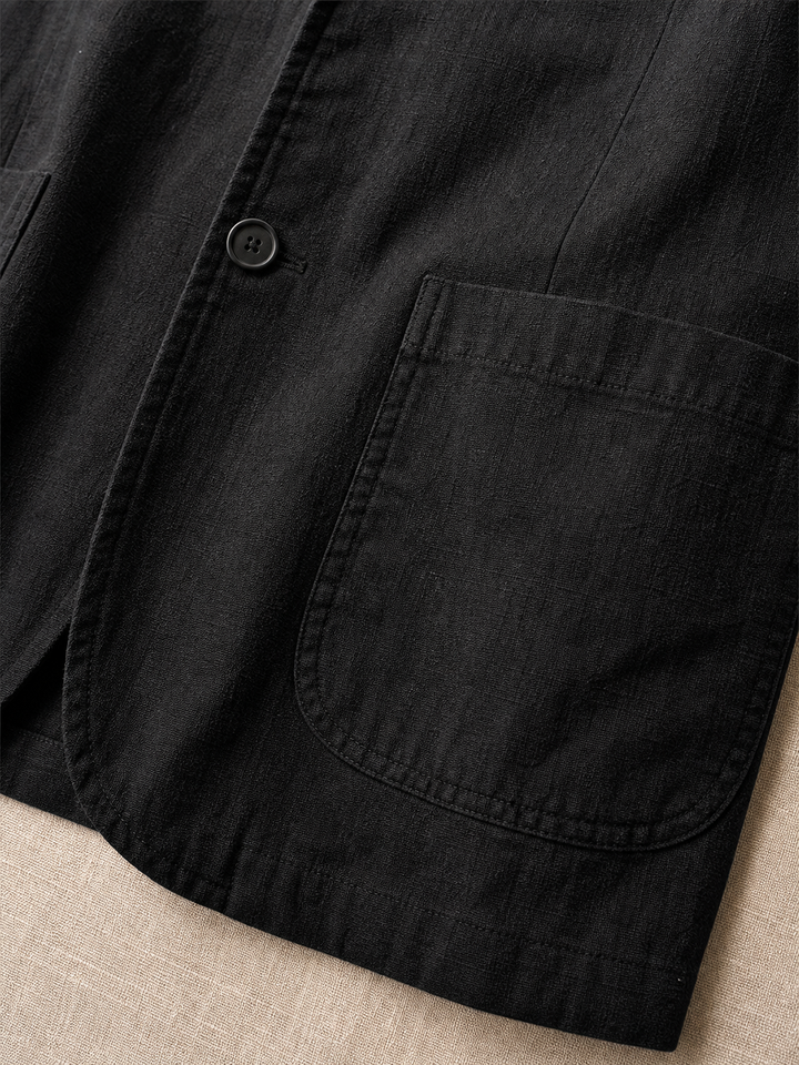 Premium Ramie Tailored Casual Jacket｜BM-T-165
