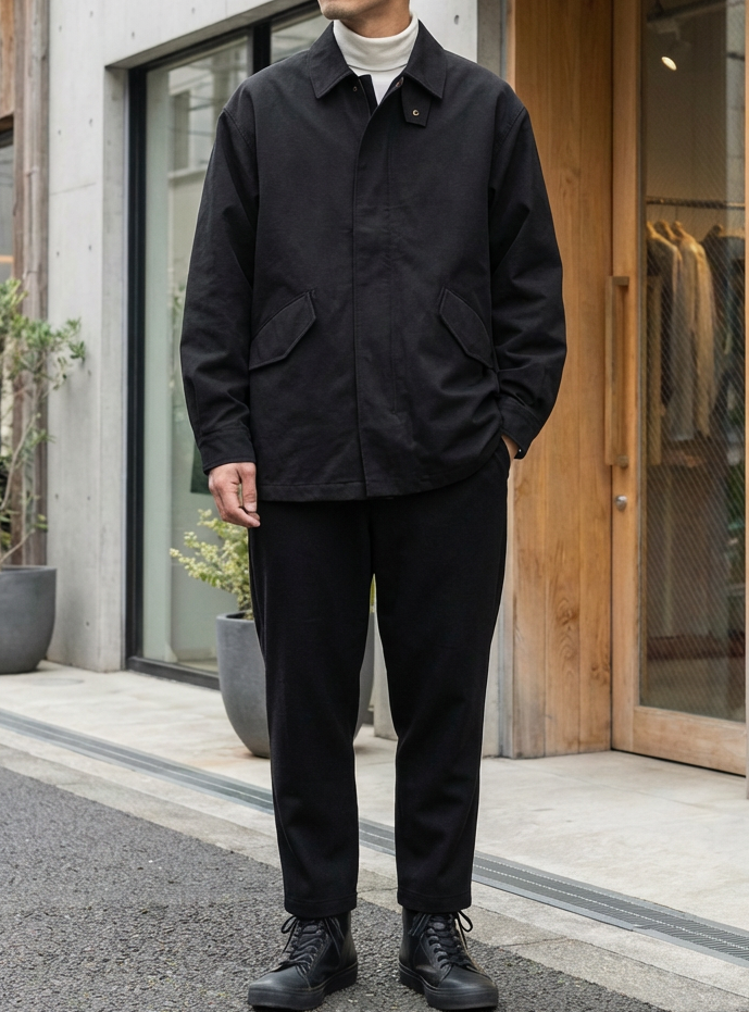 Casual Silhouette Utility Jacket｜BM-O-111