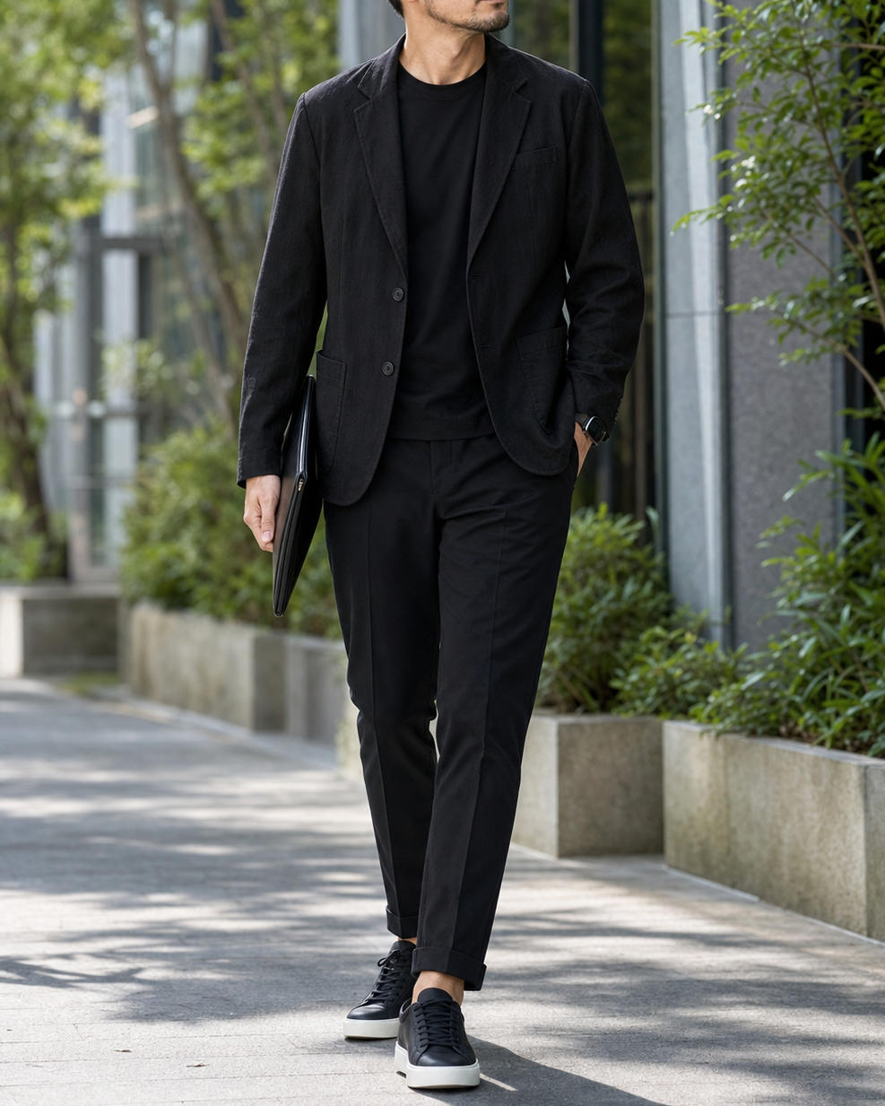 Premium Ramie Tailored Casual Jacket｜BM-T-165