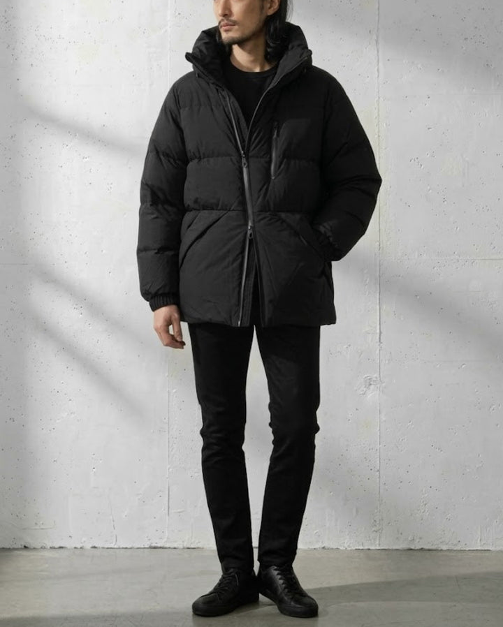White Duck Insulated Down Coat｜BM-O-119