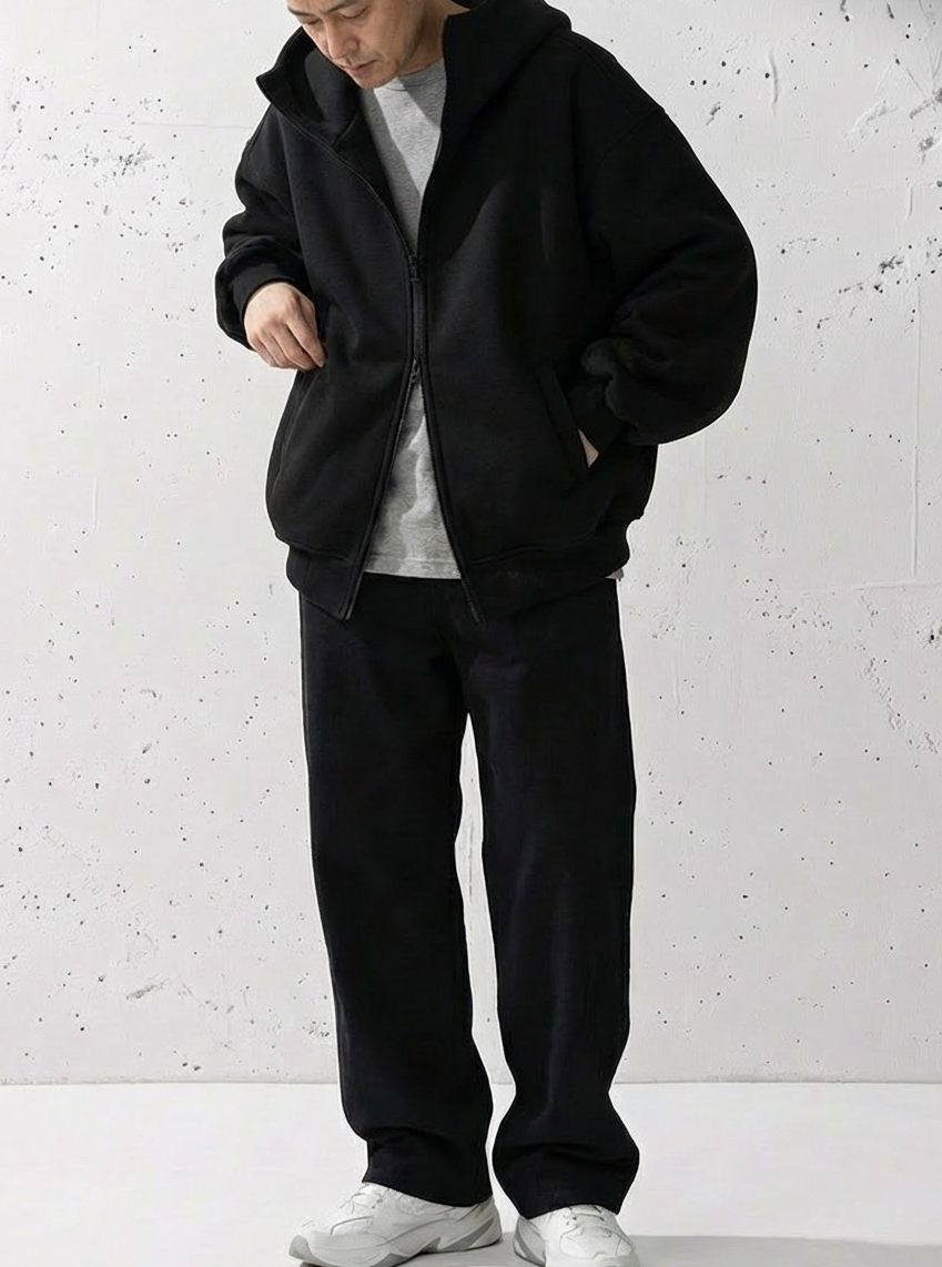 Modern AirLayer Short & Wide Hoodie｜BM-T-137