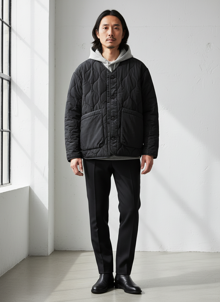 Soft Warmth Padded Cotton Jacket｜BM-O-125