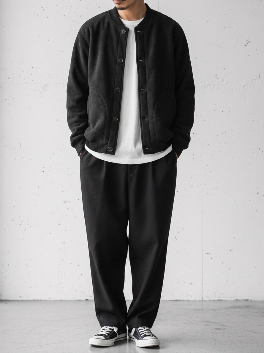 Fleece Comfort Winter Bomber｜BM-O-132