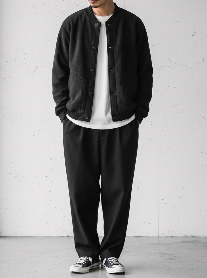 Fleece Comfort Winter Bomber｜BM-O-132