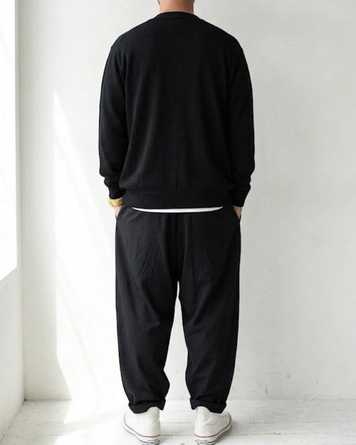 Shawl Collar Wool Blend Knit Cardigan｜BM-T-188