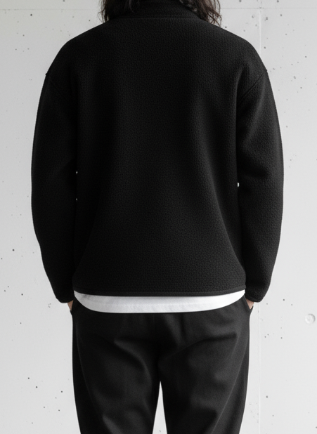 Half High Neck Fleece Jacket｜BM-T-107