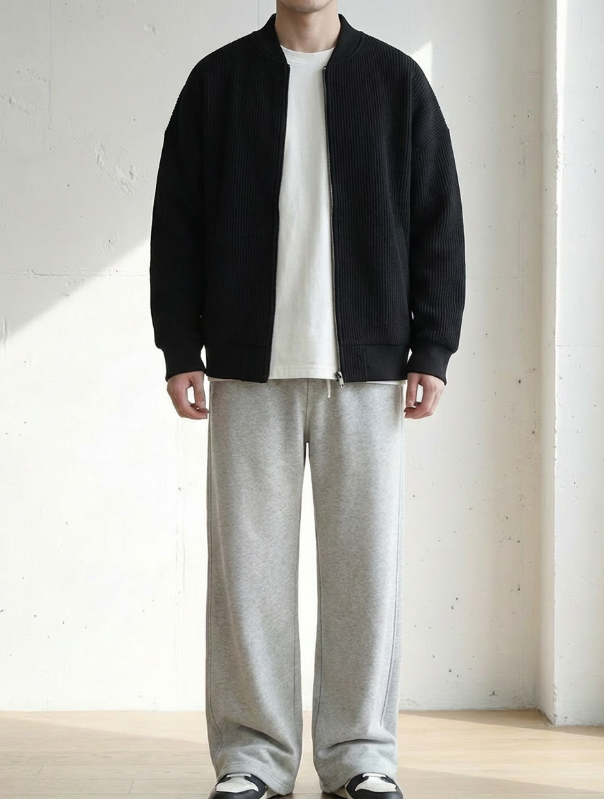 Tailored Fit Urban Casual Knit Outer｜BM-O-105