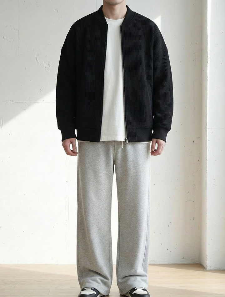 Tailored Fit Urban Casual Knit Outer｜BM-O-105