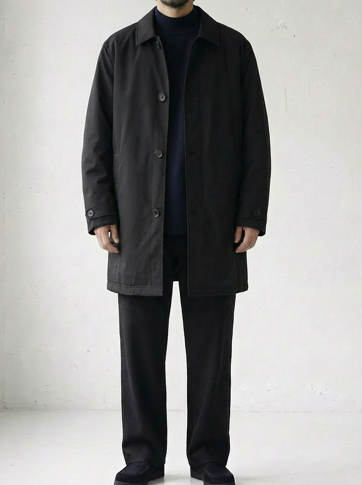 European Luxe Mid-Length Trench Coat｜BM-O-136