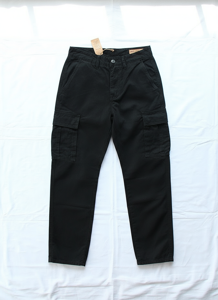 Thick Cotton Straight Workwear Pants｜BM-B-116